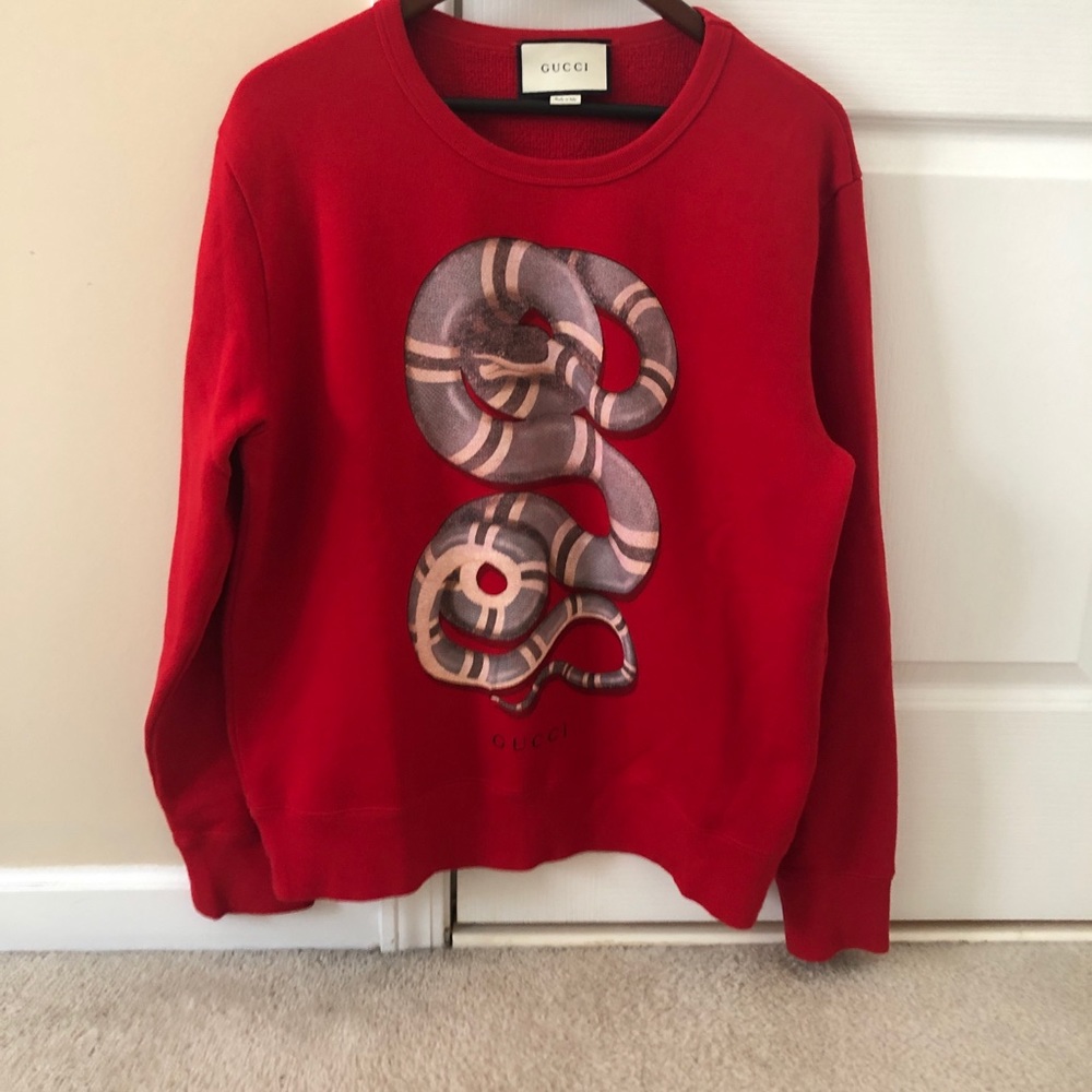 Gucci snake crewneck